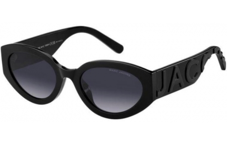 Gafas de Sol - Marc Jacobs - MARC 694/G/S - 08A (9O) BLACK GREY // DARK GREY GRADIENT