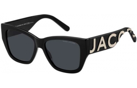 Gafas de Sol - Marc Jacobs - MARC 695/S - 80S (2K) BLACK WHITE // DARK GREY