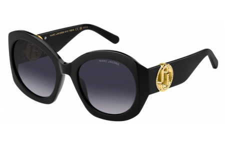 Gafas de Sol - Marc Jacobs - MARC 722/S - 2M2 (9O) BLACK GOLD // DARK GREY GRADIENT