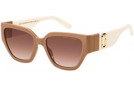 Gafas de Sol - Marc Jacobs - MARC 724/S - 10A (HA) BEIGE // BROWN GRADIENT