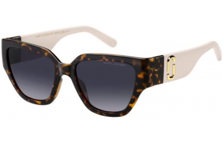 Gafas de Sol - Marc Jacobs - MARC 724/S - XLT (9O) HAVANA BEIGE // DARK GREY GRADIENT