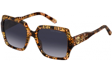 Gafas de Sol - Marc Jacobs - MARC 731/S - H7P (9O) PATTERNED HAVANA // DARK GREY GRADIENT