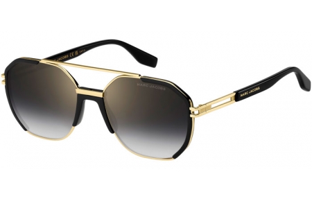 Gafas de Sol - Marc Jacobs - MARC 749/S - RHL (FQ) GOLD BLACK // GREY GRADIENT GOLD MIRROR