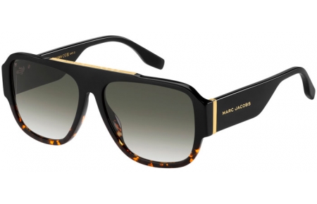 Gafas de Sol - Marc Jacobs - MARC 756/S - WR7 (9K) BLACK HAVANA // GREEN GRADIEN