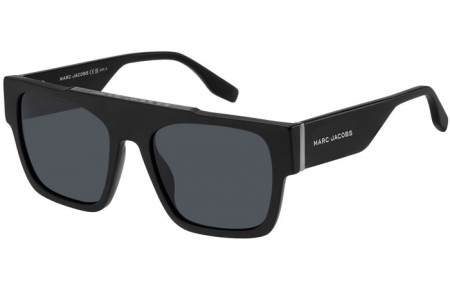 Gafas de Sol - Marc Jacobs - MARC 757/S - 003 (IR) MATTE BLACK // GREY BLUE