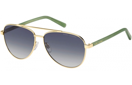 Gafas de Sol - Marc Jacobs - MARC 760/S - PEF (GB) GOLD GREEN // GREY GRADIENT AZURE