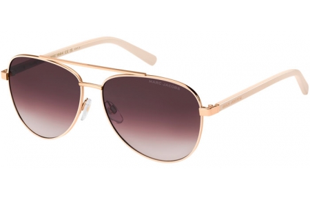 Gafas de Sol - Marc Jacobs - MARC 760/S - VVP (HA) GOLD IVORY // BROWN GRADIENT