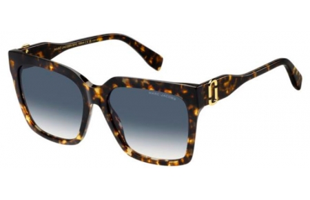 Gafas de Sol - Marc Jacobs - MARC 764/S - 086 (08) HAVANA // DARK BLUE GRADIENT