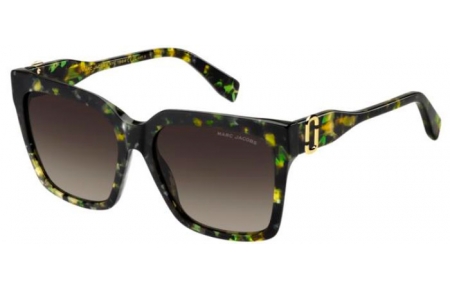 Gafas de Sol - Marc Jacobs - MARC 764/S - XGW (HA) GREEN HAVANA // BROWN GRADIENT