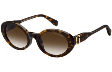 Gafas de Sol - Marc Jacobs - MARC 792/F/S - 086 (HA) HAVANA // BROWN GRADIENT