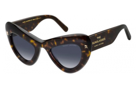 Gafas de Sol - Marc Jacobs - MARC 798/S - AIO (08) CRYSTAL HAVANA // DARK BLUE GRADIENT