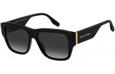 Gafas de Sol - Marc Jacobs - MARC 842/S - 2M2 (9O) BLACK GOLD // DARK GREY GRADIENT