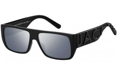 Gafas de Sol - Marc Jacobs - MARC LOGO 096/S - 08A (T4) BLACK GREY // SILVER MIRROR