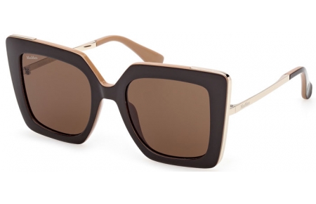 Gafas de Sol - MaxMara - MM0051 DESIGN4 - 50E  BROWN ON LIGHT BROWN // BROWN