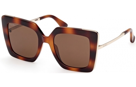 Gafas de Sol - MaxMara - MM0051 DESIGN4 - 53E  HAVANA GOLD // BROWN