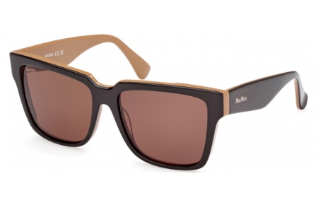 Gafas de Sol - MaxMara - MM0078 GLIMPSE2 - 50N  DARK BROWN // BROWN