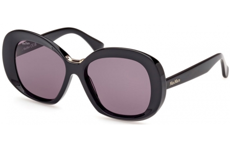 Gafas de Sol - MaxMara - MM0087 EDNA - 01A  SHINY BLACK // GREY