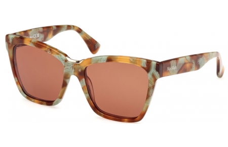 Gafas de Sol - MaxMara - MM0089 SPARK3 - 55E  HAVANA MULTICOLOR // BROWN