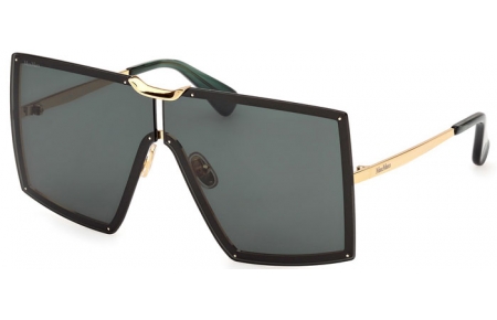 Gafas de Sol - MaxMara - MM0117 - 30N  SHINY GOLD // GREEN