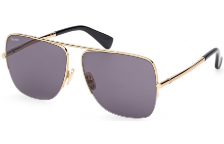 Gafas de Sol - MaxMara - MM0121 - 30A  SHINY GOLD // GREY