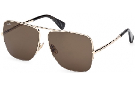 Gafas de Sol - MaxMara - MM0121 - 32N  SHINY PALE GOLD // ROVIEX