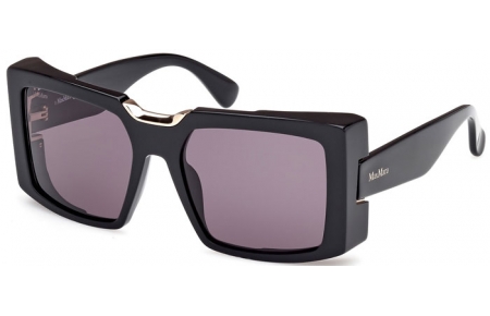 Gafas de Sol - MaxMara - MM0124 SPARK6 - 01A  SHINY BLACK // GREY