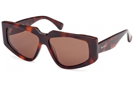 Gafas de Sol - MaxMara - MM0125 - 52E  DARK HAVANA // BROWN