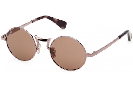 Gafas de Sol - MaxMara - MM0127 - 36E  SHINY DARK BRONZE // BROWN