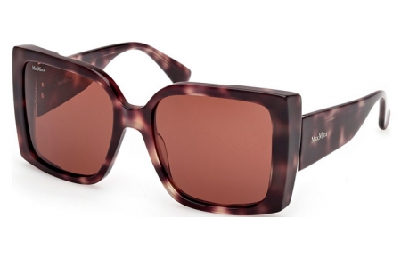 Gafas de Sol - MaxMara - MM0131 HINGE - 55E  HAVANA // DARK BROWN