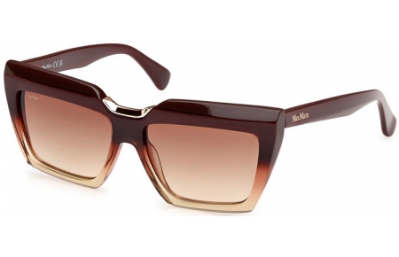 Gafas de Sol - MaxMara - MM0137 SPARK-7 - 50F  SHINY BROWN GRADIENT // BROWN GRADIENT