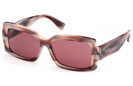 Gafas de Sol - MaxMara - MM0140 LEE-3 - 65Y  STRIPED MULTICOLOR // VIOLET