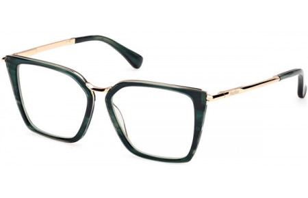 Monturas - MaxMara - MM5151-B - 098  GREEN STRIPED GOLD