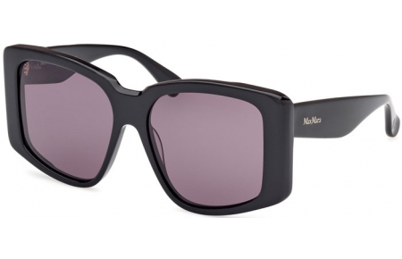 Gafas de Sol - MaxMara - MM0098 GLIMPSE6 - 01A  SHINY BLACK // GREY