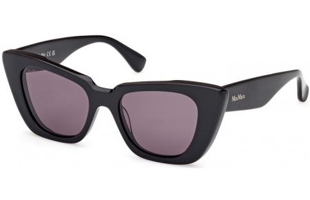 Gafas de Sol - MaxMara - MM0099 GLIMPSE5 - 01A  SHINY BLACK // GREY