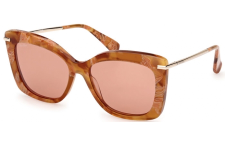 Gafas de Sol - MaxMara - MM0101 BETH1 - 56E  LIGHT BROWN PRINT // LIGHT BROWN