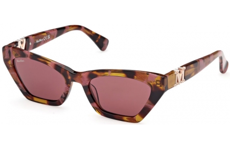 Gafas de Sol - MaxMara - MM0057 EMME13 - 55S  HAVANA MULTICOLOR // BRUGUNDY