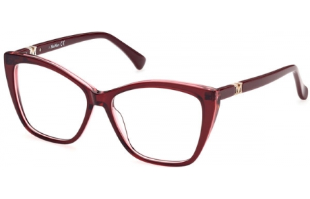 Monturas - MaxMara - MM5036 - 066  SHINY BURGUNDY