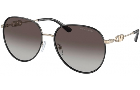 Gafas de Sol - Michael Kors - MK1128J EMPIRE  - 10148G  BLACK LIGHT GOLD // GREY GRADIENT