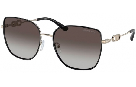 Gafas de Sol - Michael Kors - MK1129J EMPIRE SQUARE 2 - 10148G  BLACK LIGHT GOLD  // GREY GRADIENT