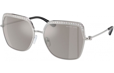 Gafas de Sol - Michael Kors - MK1141 GREENPOINT - 18936G  SILVER // SILVER MIRROR