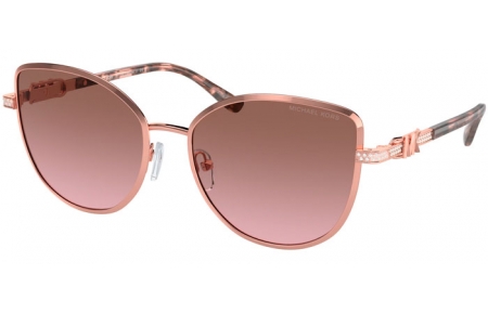 Gafas de Sol - Michael Kors - MK1144B CATALONIA - 110814  SHINY ROSE GOLD // BROWN GRADIENT PINK