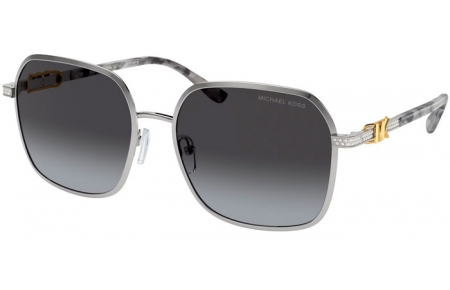 Gafas de Sol - Michael Kors - MK1145B CADIZ - 18938G  SHINY SILVER // NAVY BLUE GRADIENT