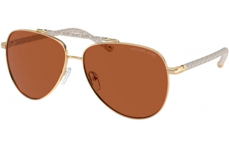 Gafas de Sol - Michael Kors - MK1146 PORTUGAL - 101473  SHINY LIGHT GOLD // BROWN