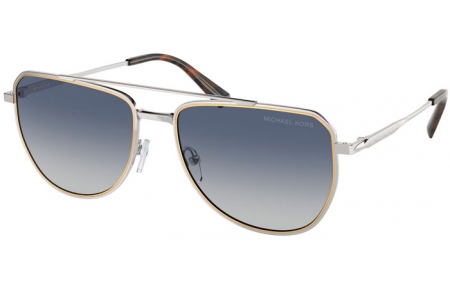 Gafas de Sol - Michael Kors - MK1155 WHISTLER - 18934L  SHINY SILVER // BLUE GRADIENT