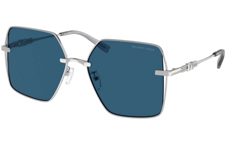 Gafas de Sol - Michael Kors - MK1157D SANYA - 18938G  SHINY SILVER // BLUE