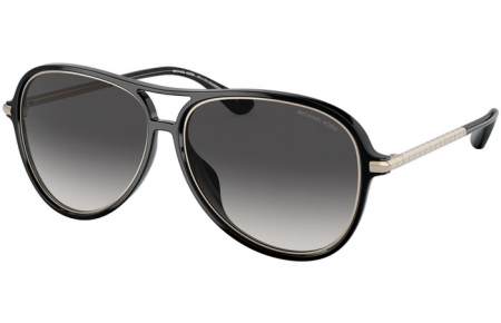 Gafas de Sol - Michael Kors - MK2176U BRECKENRIDGE - 30058G BLACK // DARK GREY GRADIENT