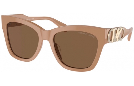 Gafas de Sol - Michael Kors - MK2182U EMPIRE SQUARE - 355573  CAMEL SOLID // BROWN