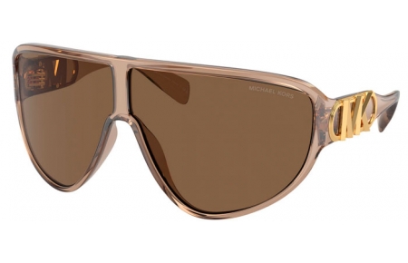 Gafas de Sol - Michael Kors - MK2194 EMPIRE SHIELD - 393773  BROWN TRANSPARENT // DARK BROWN