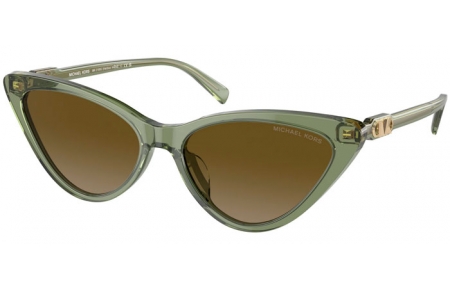 Gafas de Sol - Michael Kors - MK2195U HARBOUR ISLAND - 394413  TRANSPARENT GREEN // GREEN GRADIENT