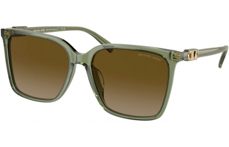 Gafas de Sol - Michael Kors - MK2197U CANBERRA - 394413  TRANSPARENT GREEN // GREEN GRADIENT